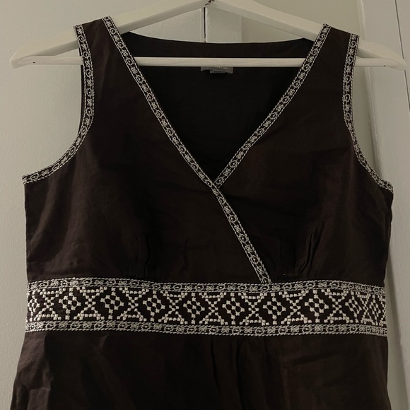 Brown Cotton Top - Picture 4 of 5